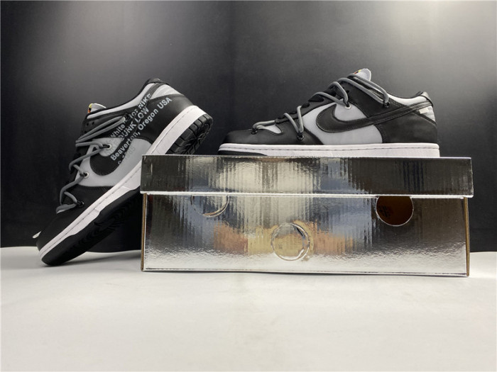 OFW x Nike Dunk Low Black Salt CT0856 007