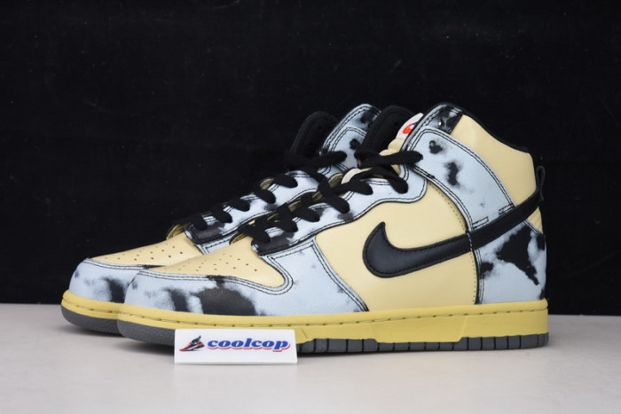 Nike Dunk High 1985 Black Acid Wash DD9404-700