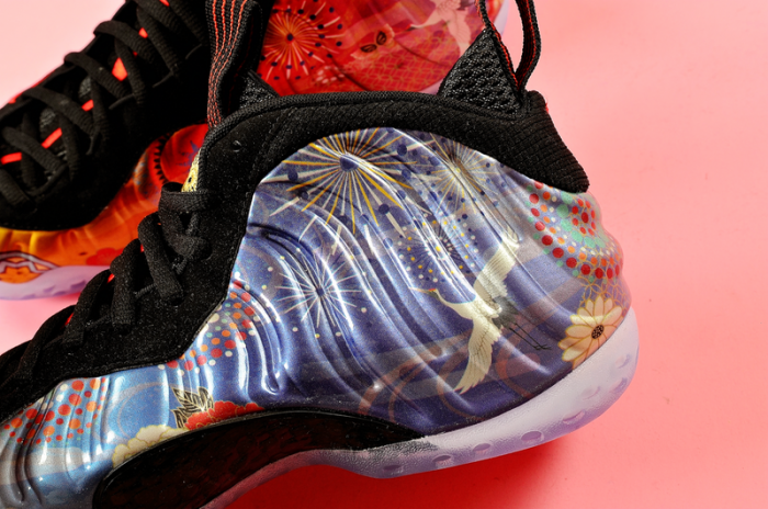 NIKE AIR FOAMPOSITE ONE LNY QS "LUNAR NEW YEAR 2018" AO7541-006